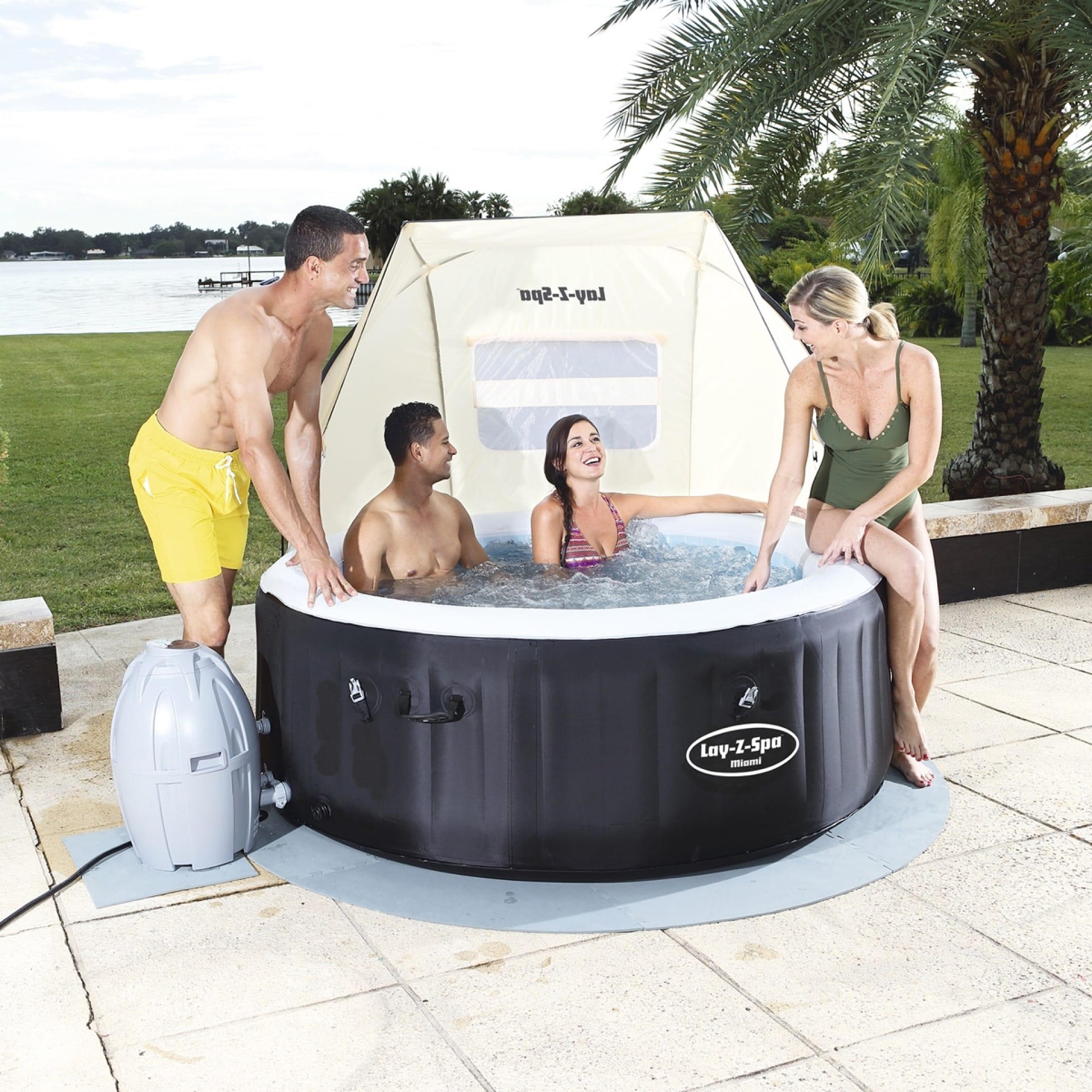 Baldakin til Lay-Z-Spa Miami