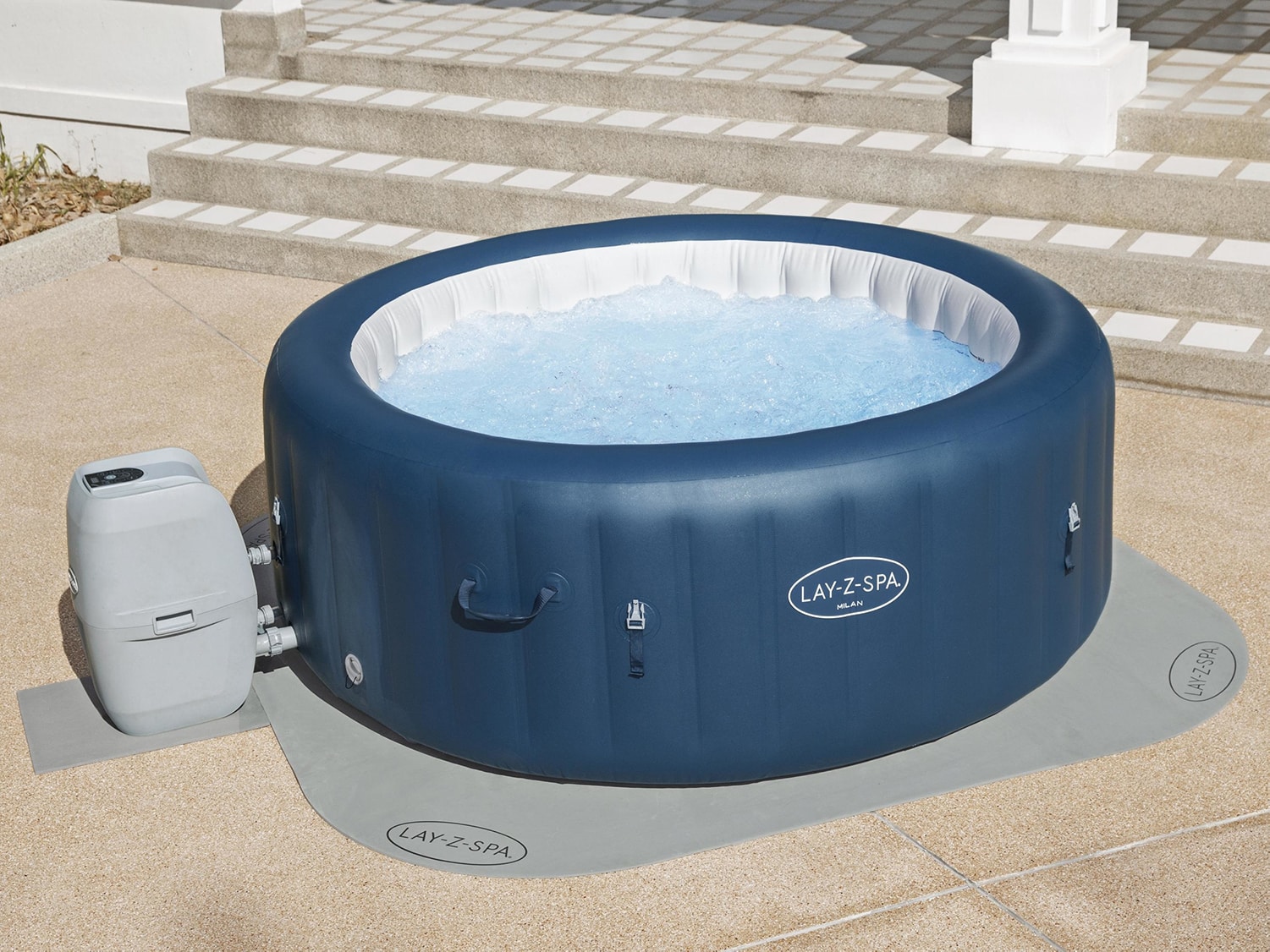 Bunnmatte fra Lay-Z-Spa