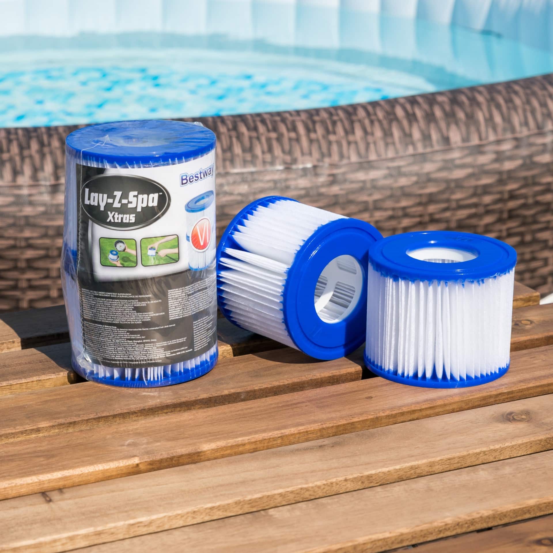 Lay-Z-Spa filter 2 stykk