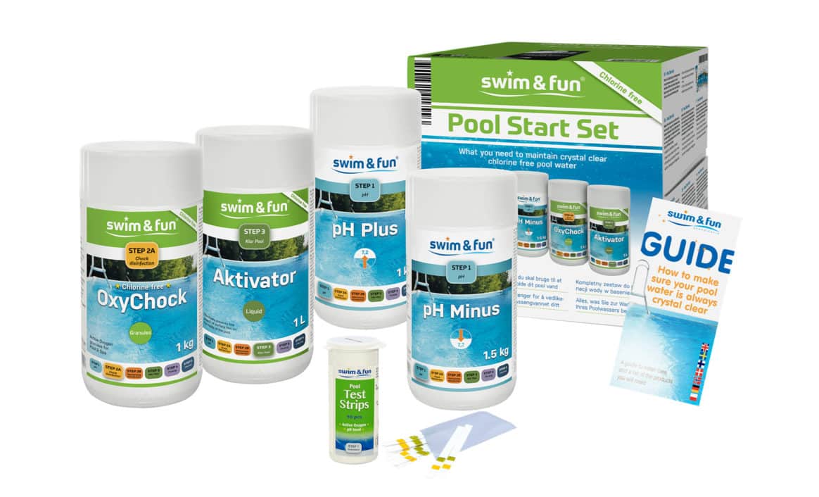 Klorfritt SPA Start Sett fra Swim & Fun