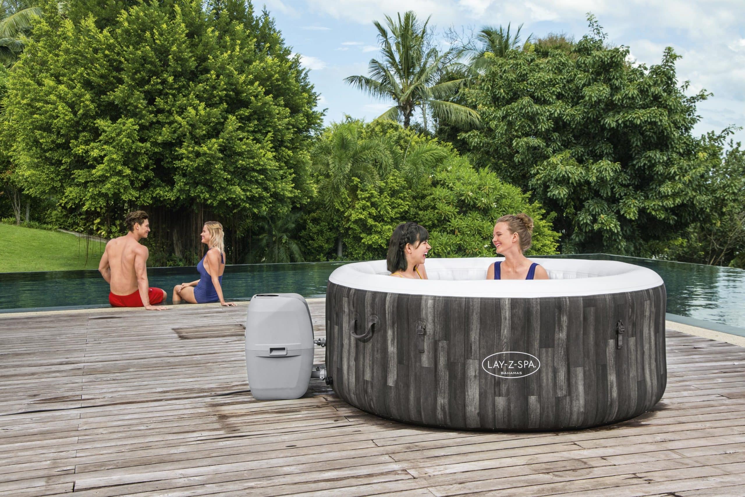 Bahamas AirJet Lay-Z-Spa Jacuzzi