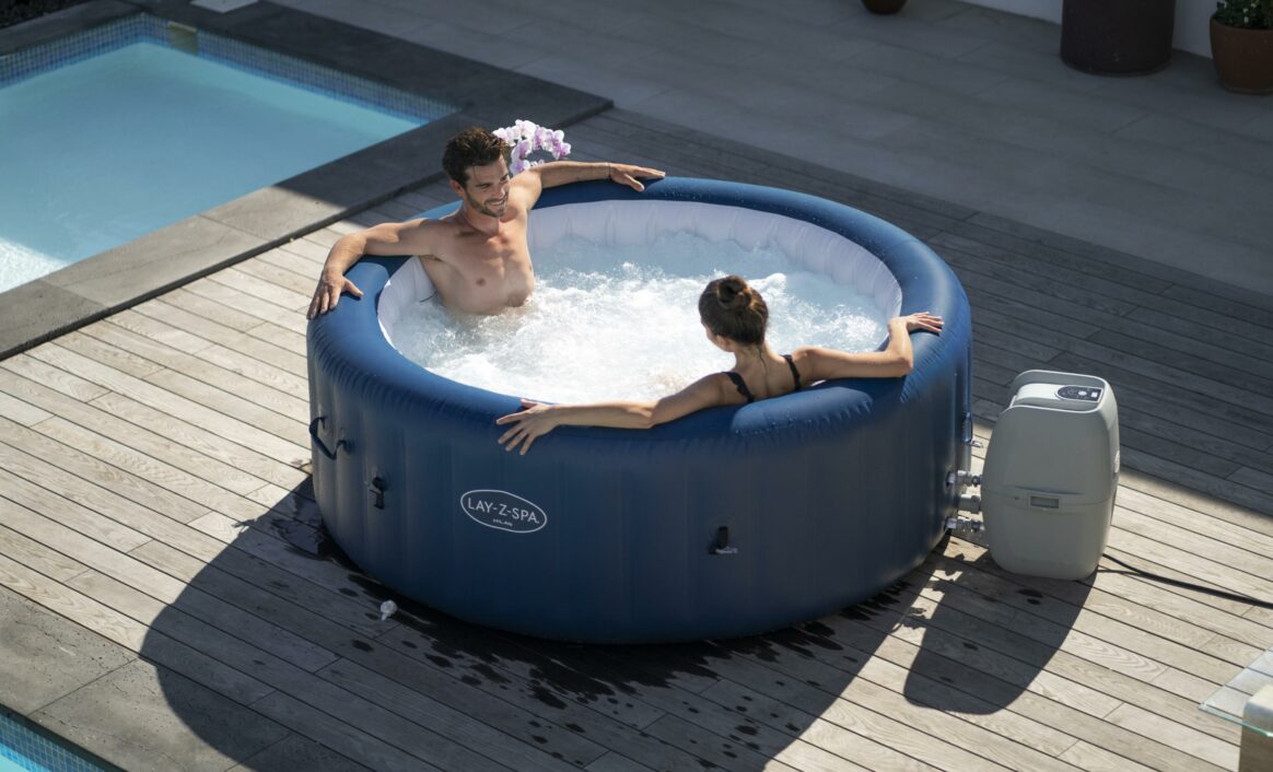 Boblebad Jacuzzi Lay-Z-Spa Milan Airjet Plus