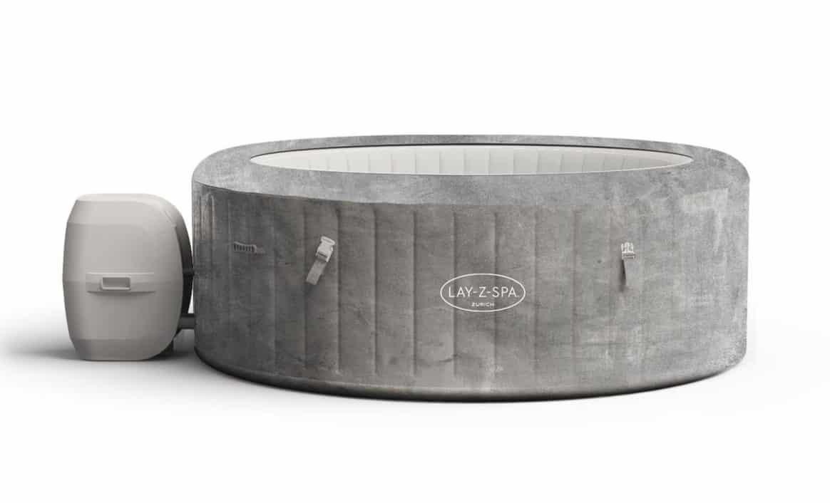 Lay-Z-Spa Zurich AirJet - Oppblåsbart boblebad