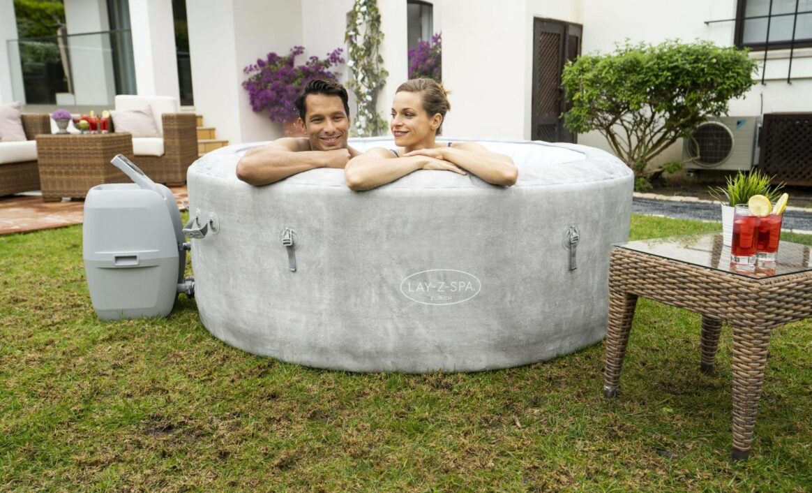 Lay-Z-Spa Zurich AirJet™ - Oppblåsbart boblebad