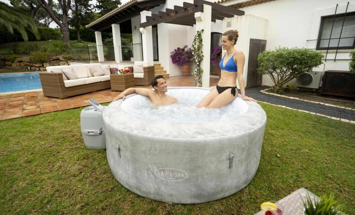 Lay-Z-Spa Zurich AirJet™ - Oppblåsbart boblebad