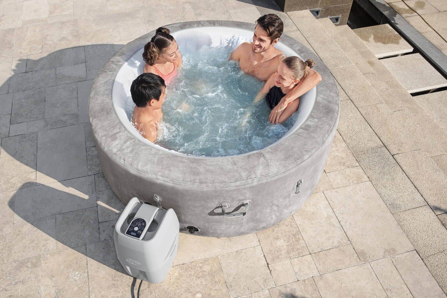 Lay-Z-Spa Zurich AirJet™ - Oppblåsbart boblebad
