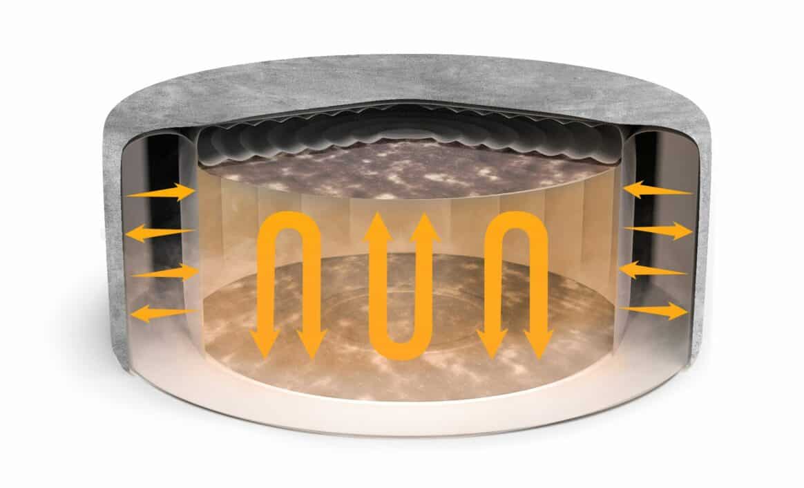 Lay-Z-Spa Zurich AirJet™ - Oppblåsbart boblebad