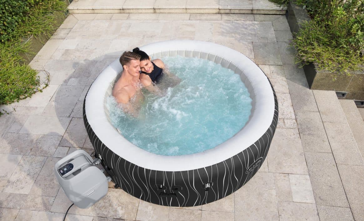 Lay-Z-Spa Hollywood AirJet - Oppblåsbart boblebad