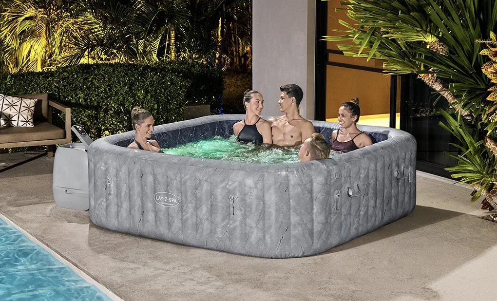 Lay-Z-Spa boblebad oppblåsbart San Francisco