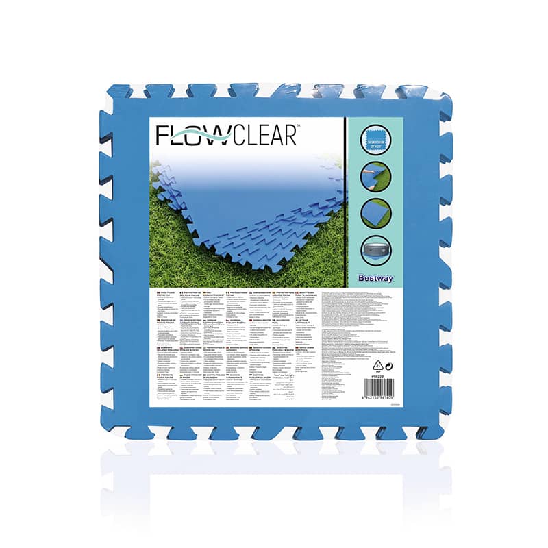 Bestway gulvmatter til Spabad (50cm x 50cm) - Bilde 2