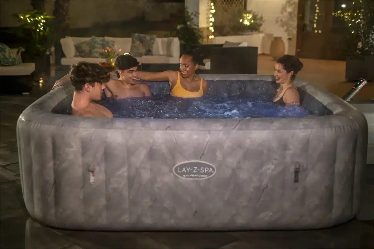 Lay-Z-Spa San Francisco HydroJet Pro™ - Oppblåsbart boblebad - Bilde 10