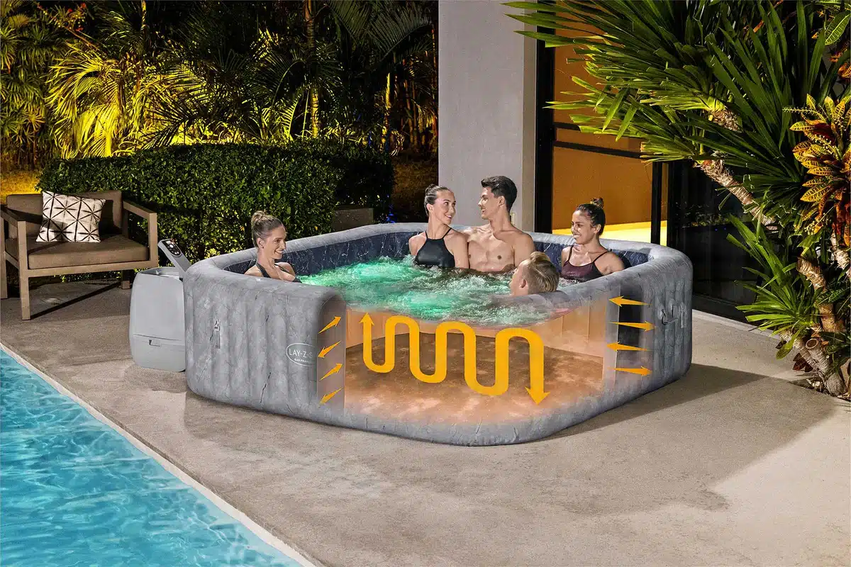 Lay-Z-Spa San Francisco HydroJet Pro™ - Oppblåsbart boblebad - Bilde 14