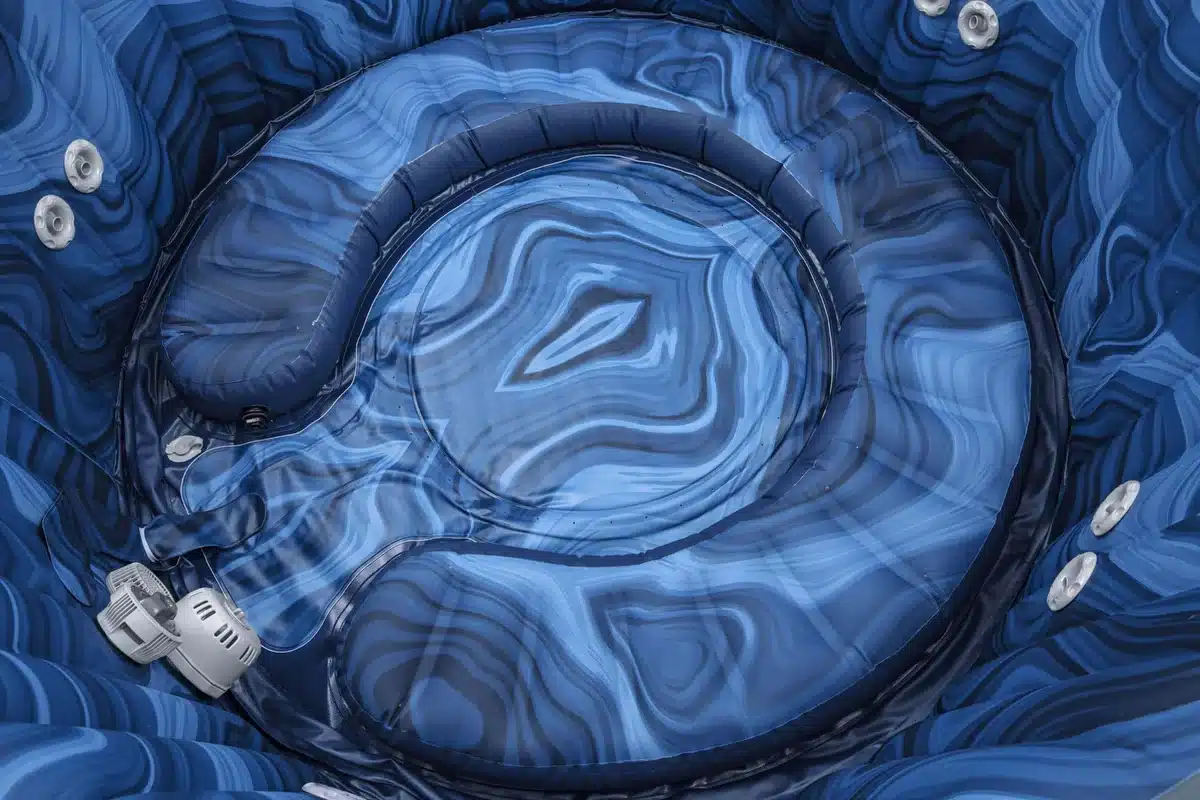 Lay-Z-Spa Santorini HydroJet Pro™ - Oppblåsbart boblebad - Bilde 14