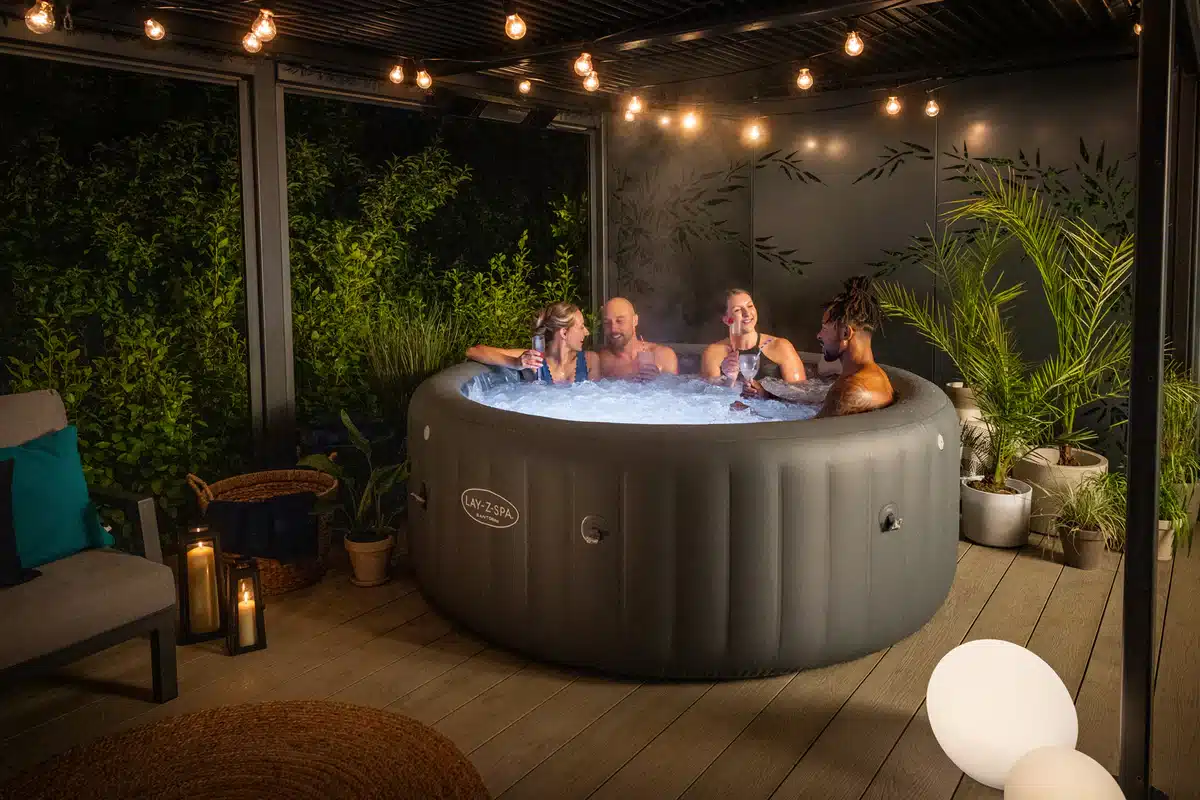 Lay-Z-Spa Santorini HydroJet Pro™ - Oppblåsbart boblebad - Bilde 10