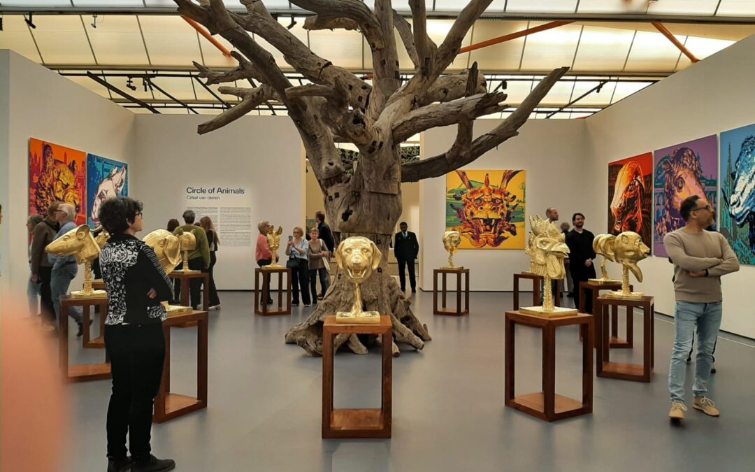 Gezellig met elkaar naar de Kunsthal in Rotterdam