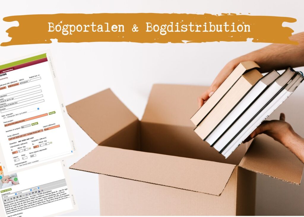 Bogportalen - sådan får du din bog i distribution til boghandlerne