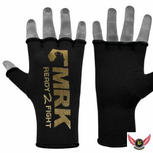 Boom Boxing Hand Wraps Inner Gloves MMA Fist Padded Bandages Muay Thai Strap-Small-Black Inner-Boompro