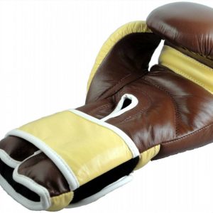 Boom Pro Leather Boxing Gloves MMA Training Punch Bag Sparring Muay Thai Mitts