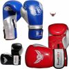 Boom Boxing Gloves Rex Leather Punch Bag Muay Thai Kickboxing MMA Training