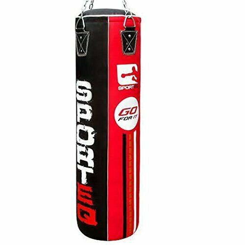 Boom Pro Boxing Punch Bag Heavy MMA Training Kick Martial Arts 4ft 5ft Fitness B-1