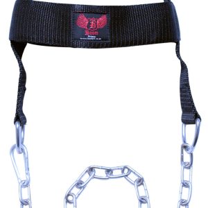 Boom Pro Head Harness Chain Weight Lifting Gym Exercise Neck Training Dipping