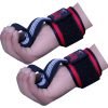 Boom Pro Weight Lifting Wrist Straps Support Neoprene Gym Hand Bar Padded Wraps