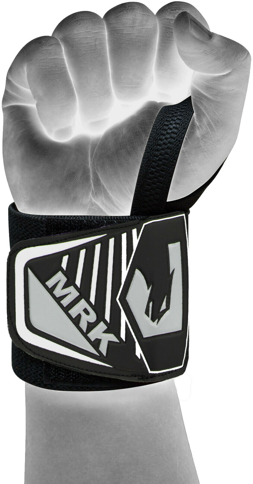 Weight Lifting Wrist Straps Elasticated Gym Wraps Grip Body Building UK-16