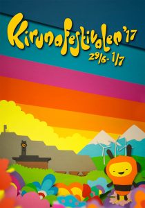 Kiruna festival 2017 poster affisch