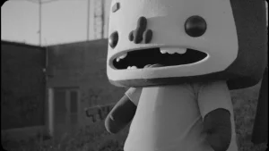 Pa-zu, the unofficial mascot of Kiruna