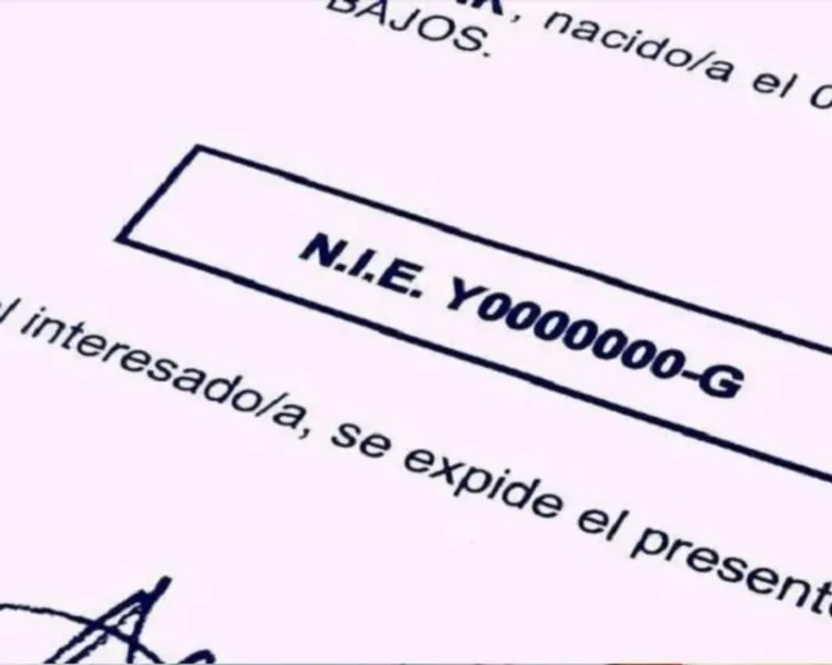 NIE-nummer Spanien NIE-nummer Spanien