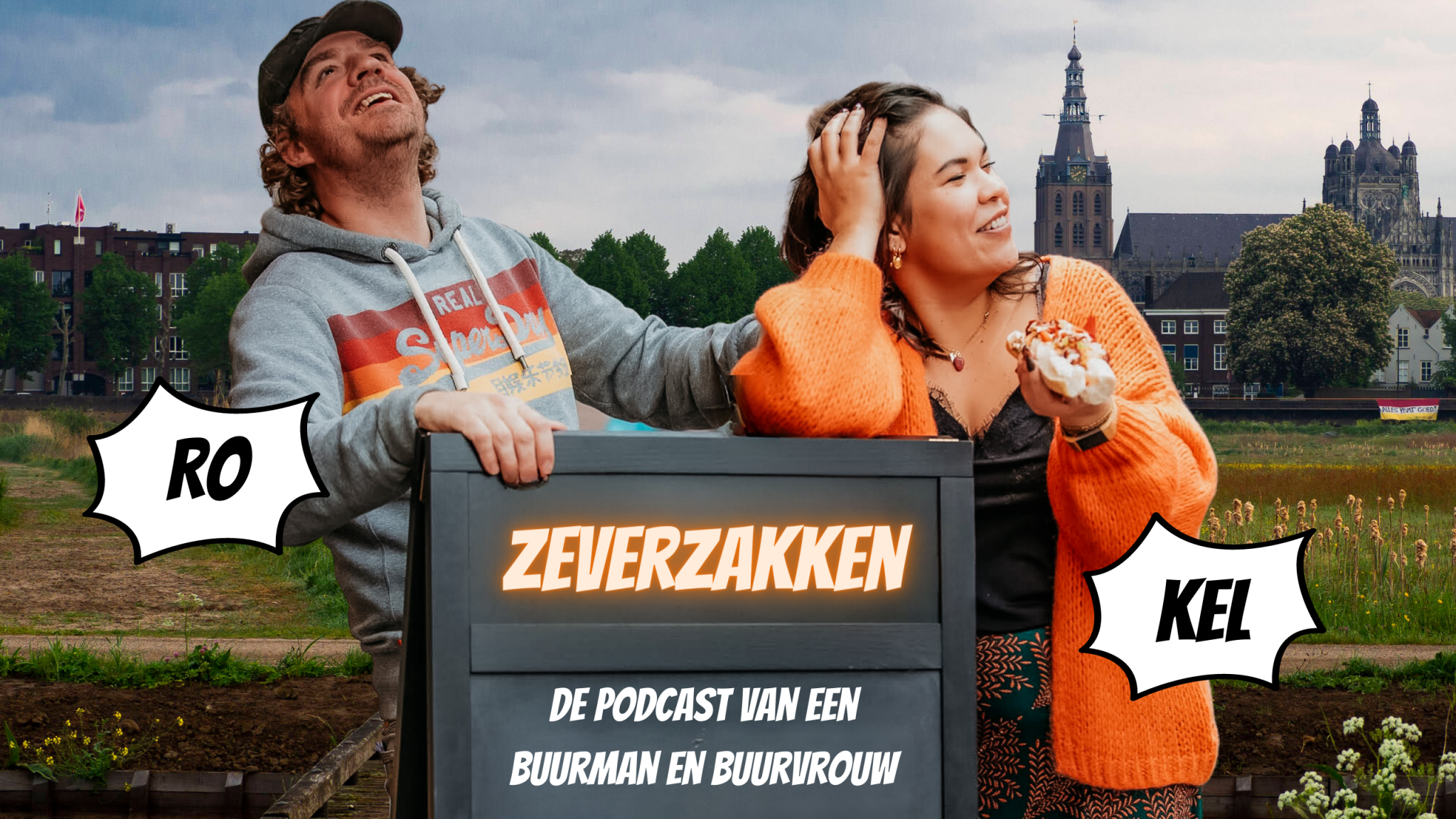 Binnenkort: “Zeverzakken”, de podcast van een buurman en buurvrouw