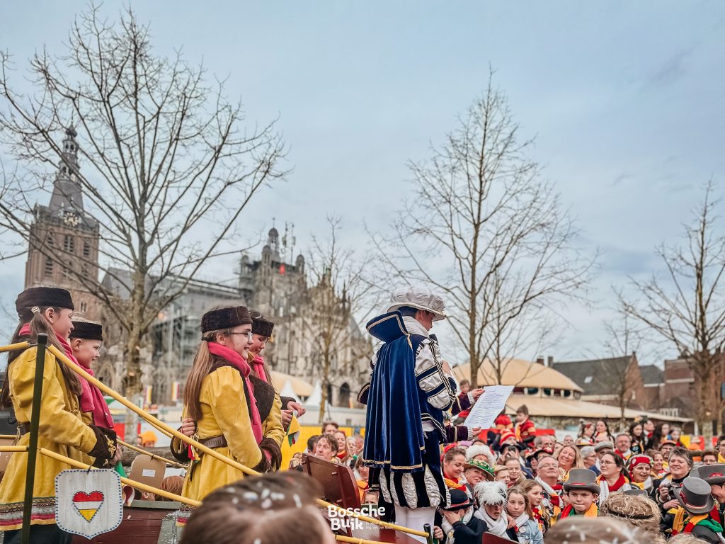 Oeteldonk blèft plèkke 2024. Keinderoptocht kinderoptocht afscheid jeugdprins Thijm I