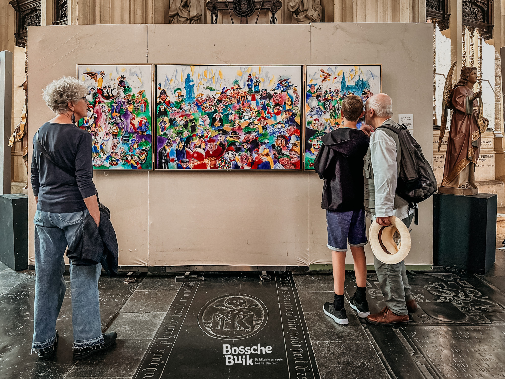 Guus Ong expositie in Sint-Janskathedraal Den Bosch Bossche Buik