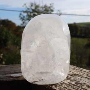 Crâne de cristal en quartz de l'Himalaya 6224g