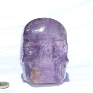 Crâne de Cristal en Améthyste 774g