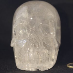 Crâne en Cristal de roche de l'Himalaya 1294g