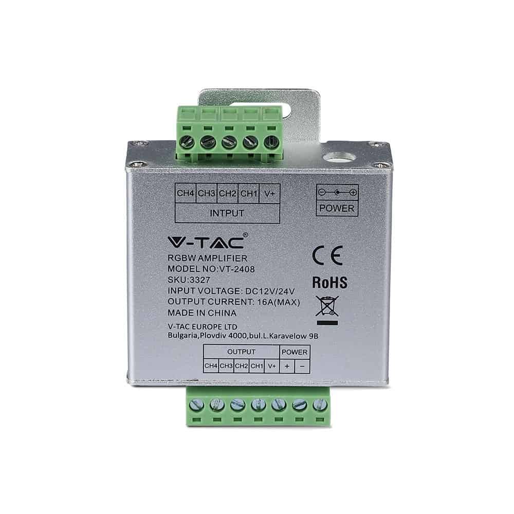 V-TAC 2408 RGB+W Amplifier 24A (Output Current) #0