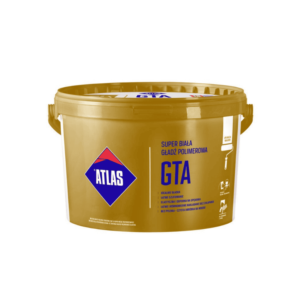 ATLAS GTA Witte Afwerklaag 18 kg #0