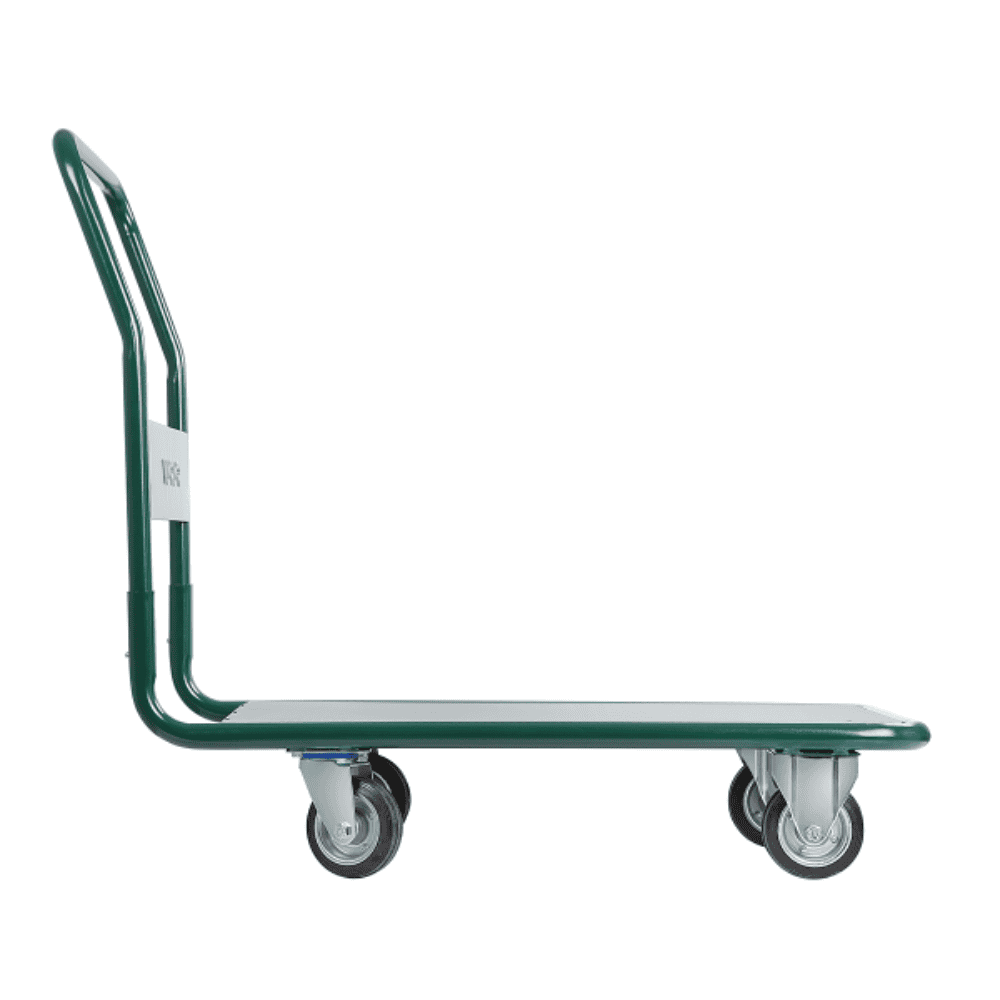 Plateauwagen Platform trolley – platte kar – platte transportkar – max laadcapaciteit 250 kg -laadplateau 60 x 86 cm #1
