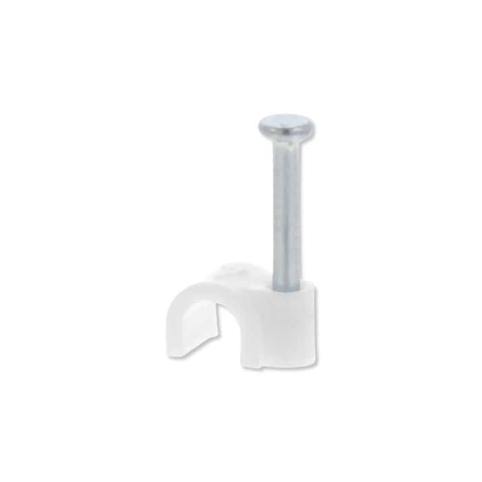 Q-Link Kabelclip Rond 4 mm Wit #1