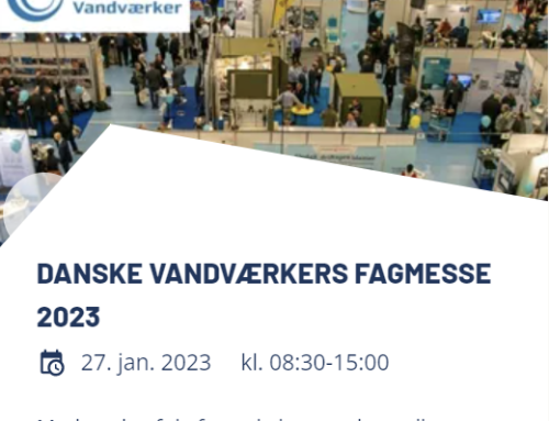 Danske Vandværkers fagmesse 27/1 i Roskilde Kongrescenter