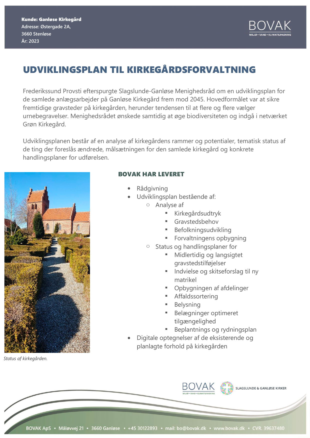 Reference ark Bovak ApS