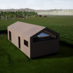 Byg et tiny House Fresno 60 m2 Bozel hus Designhus Lav energi