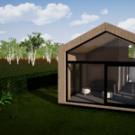 Byg et tiny House Fresno 80 m2 Bozel hus Designhus Lav energi