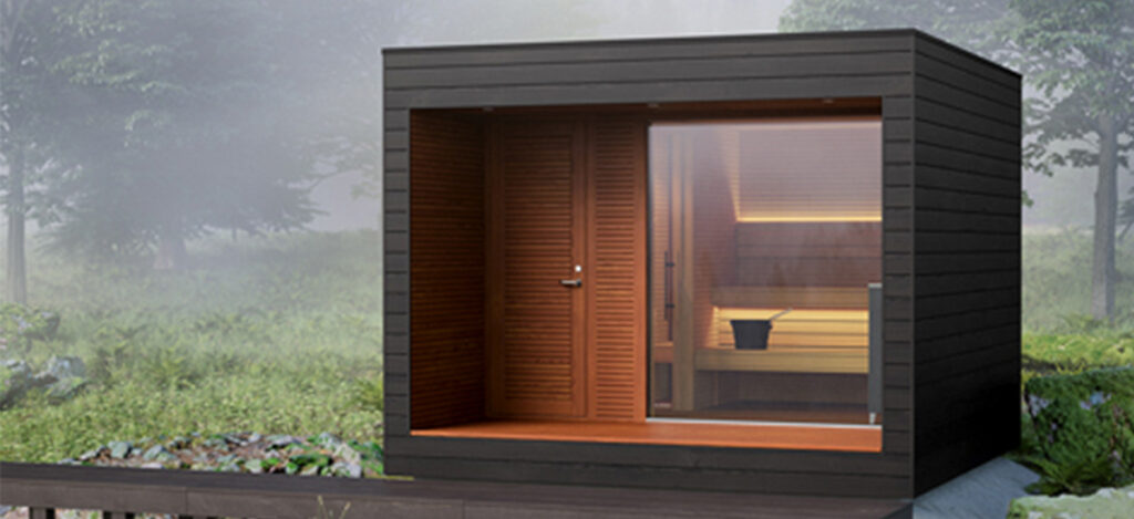 Lavernergi Bozel Designhus Sauna fitness concept