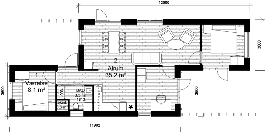 86 m²