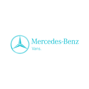16zu9 mercedes-Benz vans kundenlogo türkis