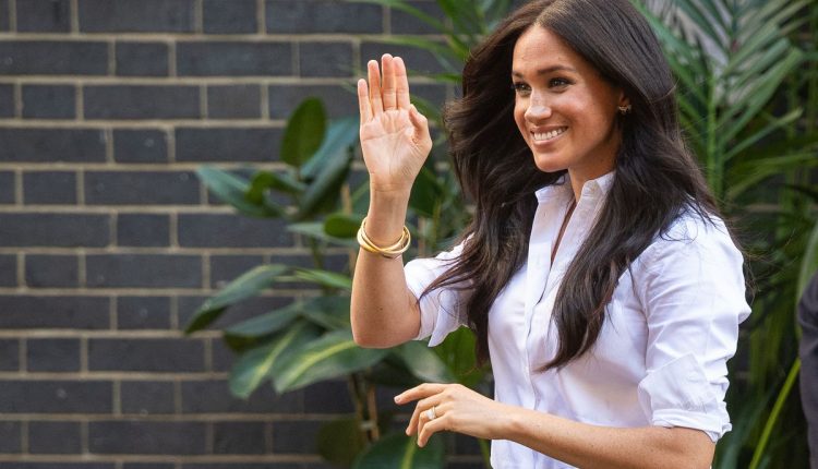 New Mommy Meghan Markle returns to work with clothing brand to help unemployed women