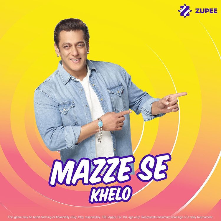 Salman Khan partners with Zupee as brand ambassador to deepen consumer