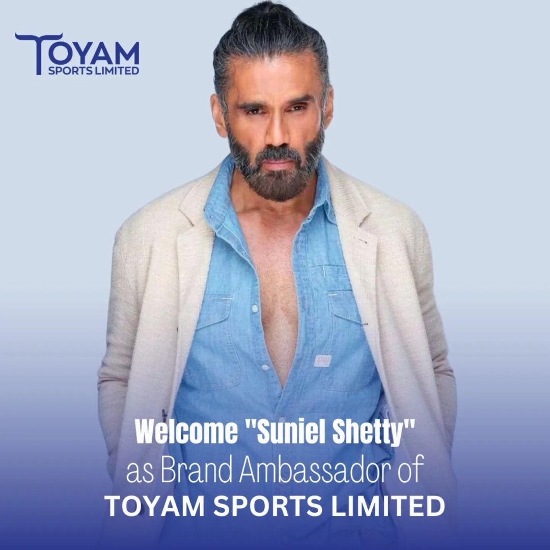 Suniel Shetty Joins Toyam Sports Limited As Brand Ambassador, Cementing ...